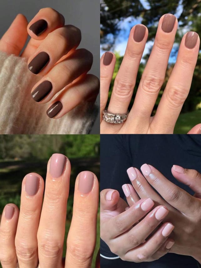 Nude Colored Nails
